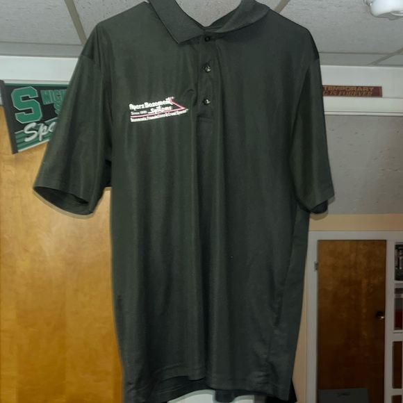 PARAGON Other - Black Paragon Short Sleeve Polo Shirt Sz Men’s L